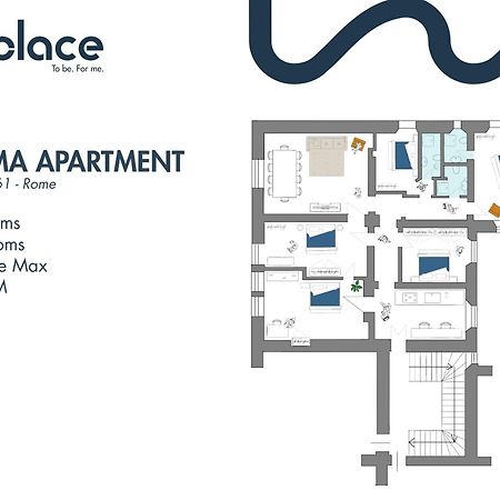 Daplace - Gemma Apartment Рим Экстерьер фото